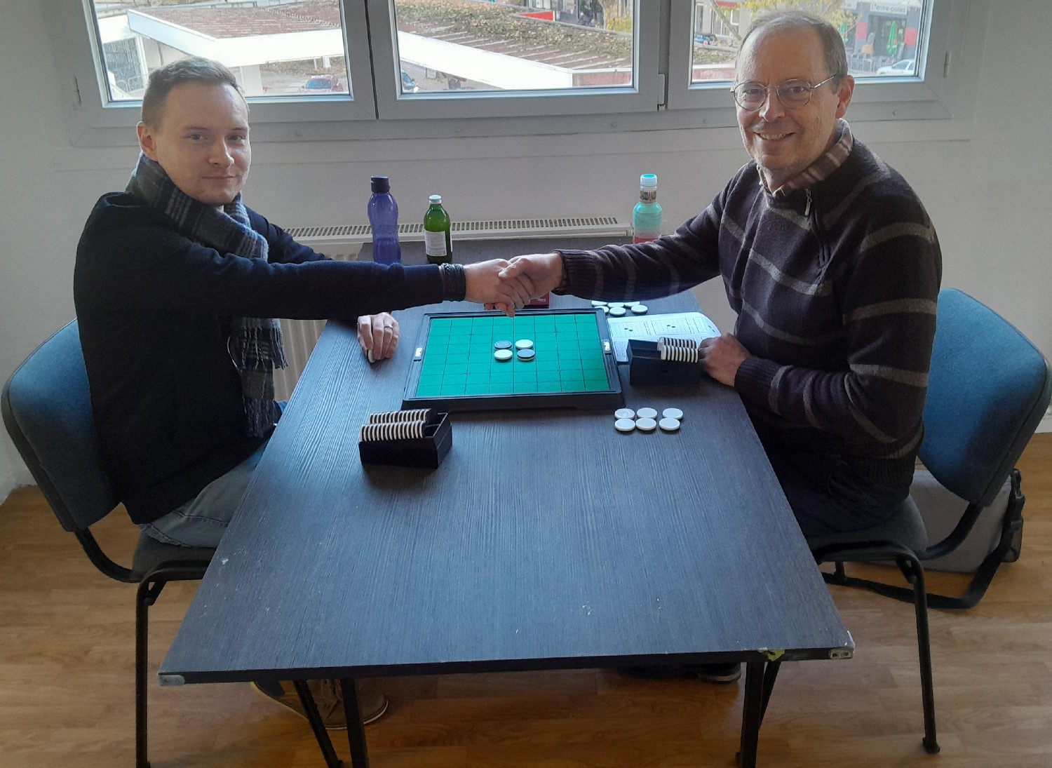 La finale : Samuel Clinton contre Marc Tastet